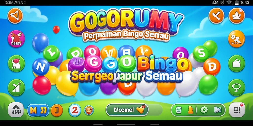 Screenshot GOGORUMMY menampilkan keseruan gameplay Bingo yang menantang.