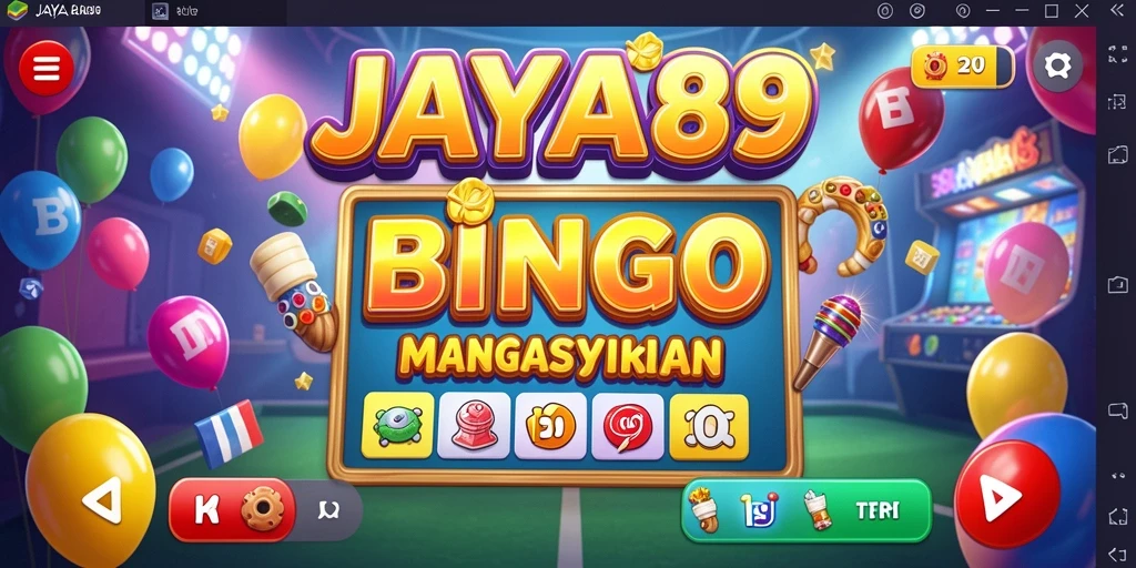 Tampilan gameplay Bingo di JAYA89 yang seru dan interaktif.