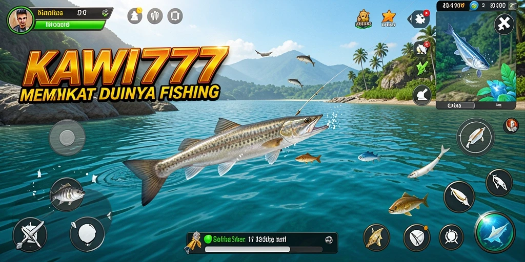 Tangkapan ikan yang menakjubkan dalam gameplay KAWI777.