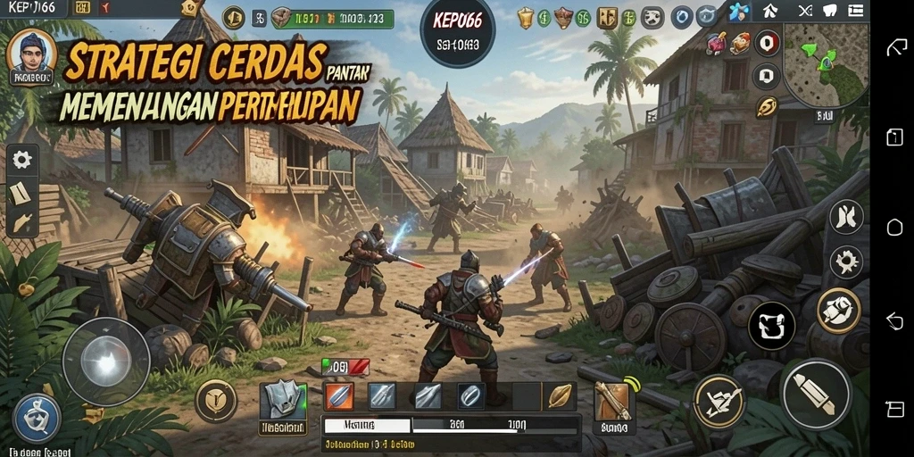 Gameplay dinamis dalam KEPO66 menantang strategi Anda.