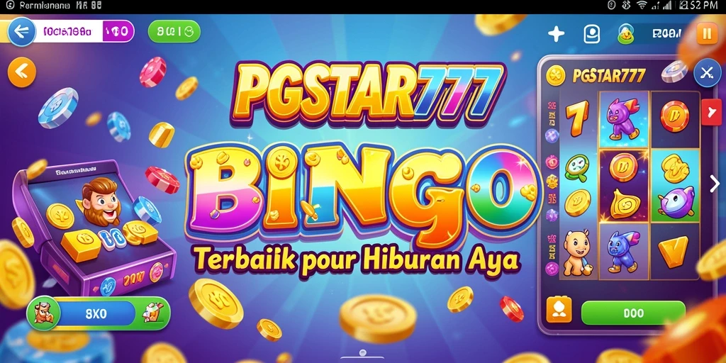 Tampilan gameplay PGSTAR777 dengan aksi bingo yang seru.